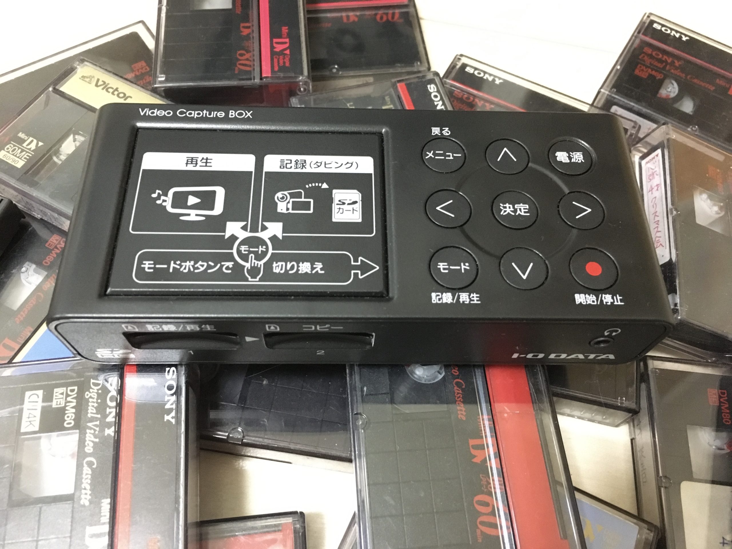 アナレコ 撮りためたvhsやミニdvなどのテープをデジタル化 イルカが乗った中年 Joe満 ミツル